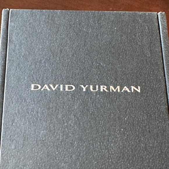 David Yurman Belmont Curb Link Narrow Ring with Pavé Diamonds - Picture 5 of 5